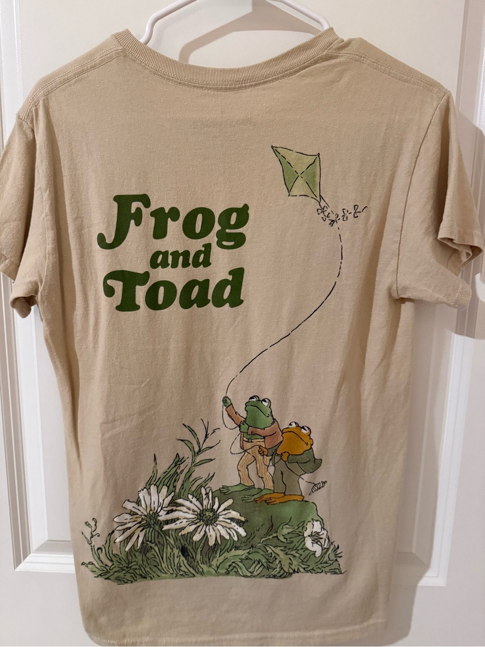 Frog and Toad Mens Beige Graphic Tee